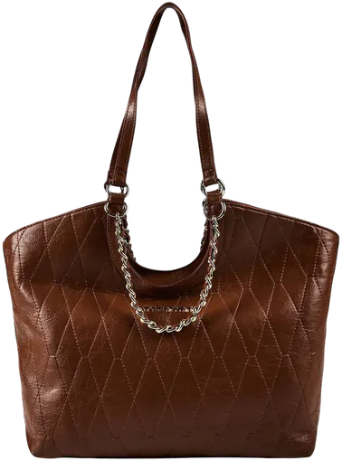 Mala de Ombro/Shopper Crystelle Castanha