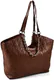 Valentino | Mala de Ombro/Shopper Crystelle Castanha | Misscath
