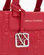 Armani Exchange | Mala de Mão Liz Monogram S Vermelha | MISSCATH