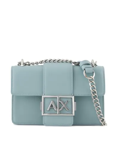 Mala de Tiracolo Armani Exchange Feminina Azul