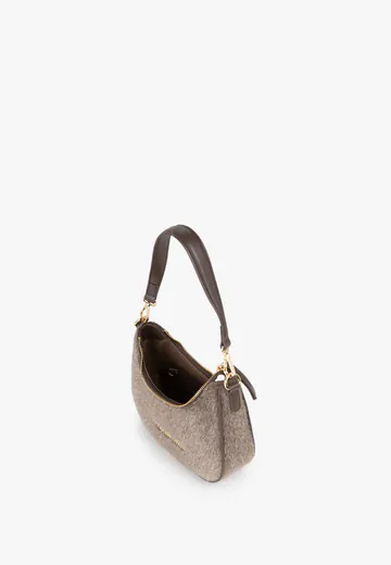 Mala de Ombro Hobo Ocarina Castanha
