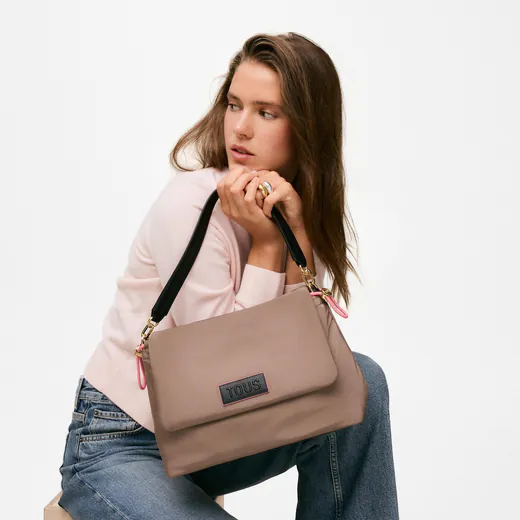 Mala Tiracolo Wonder Pulls Taupe