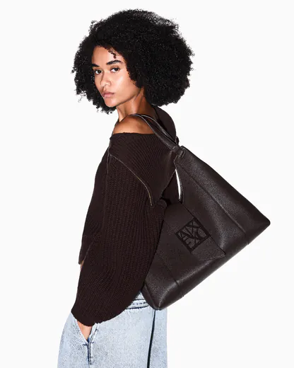 Mala de Ombro Hobo Castanha
