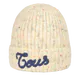 Gorro em malha Monogran Bege Gorro em malha Monogran Bege