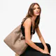 Tous | Mala de Ombro Grande em Pele Tous Infinity Taupe | Misscath