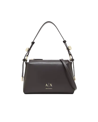 Mala de Ombro Armani Exchange Castanha