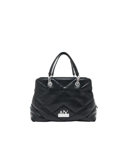 Mala Shopper Logo Preta