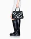 Armani Exchange | Mala Shopper Logo Preta | Misscath