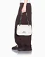 Armani Exchange | Mala de Tiracolo Messenger Branca | MISSCATH