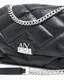 Armani Exchange | Mala de Tiracolo Messenger Preta | MISSCATH