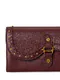 Ralph Lauren | Carteira Grande em Pele Tasha Grená | Misscath
