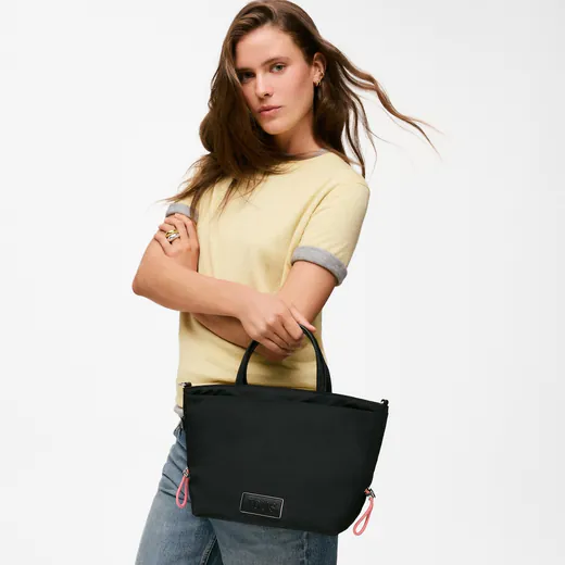 Tote Bag Pequena Wonder Pulls Preta