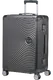 Mala de Viagem Média 68cm 4 Rodas em Alumínio Antracite - Soundbox Alu | American Tourister®