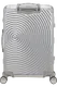 Mala de Viagem Média 68cm 4 Rodas em Alumínio Prata - Soundbox Alu | American Tourister®