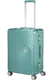Mala de Viagem Média 68cm 4 Rodas em Alumínio Turquesa - Soundbox Alu | American Tourister®