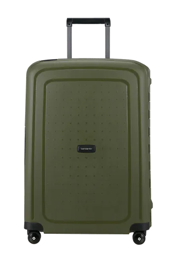 Mala de Viagem Média 69cm 4 Rodas Verde-Azeitona