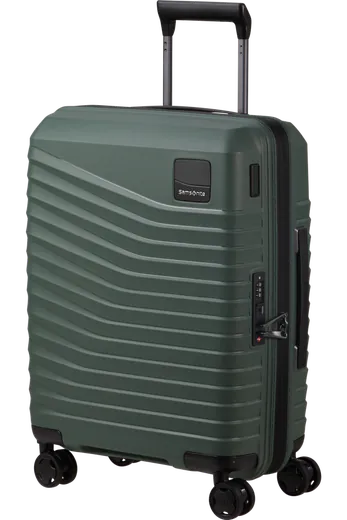 Mala de Cabine 55cm Expansível 4 Rodas Verde Oliva