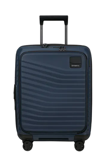 Mala de Cabine 55cm Expansível 4 Rodas Acesso Frontal Azul Noite