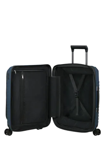 Mala de Cabine 55cm Expansível 4 Rodas Acesso Frontal Azul Noite