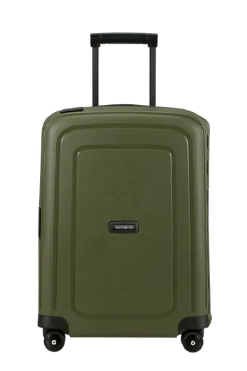 Mala de Cabine 55cm 4 Rodas Verde-Azeitona