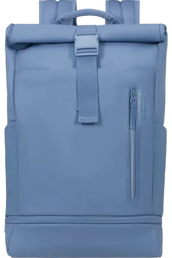 Mochila Rolltop Para Portátil 15.6 Azul Tempestade