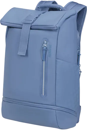 Mochila Rolltop Para Portátil 15.6 Azul Tempestade
