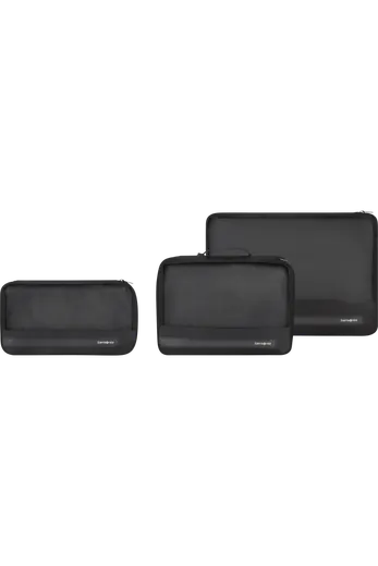 Conjunto 3 Bolsas Organizadoras Preto