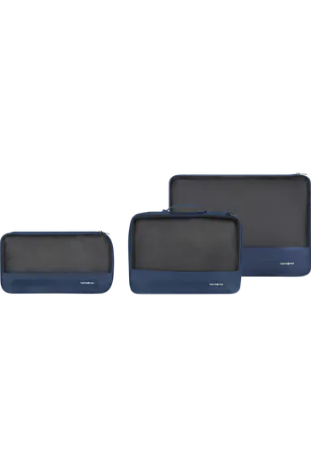 Conjunto 3 Bolsas Organizadoras Azul