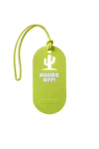 Etiqueta de Viagem Hands Off