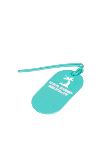 Etiqueta de Viagem Sun Surf Repeat