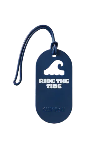 Etiqueta de Viagem Ride The Tide