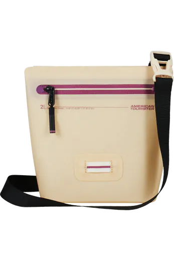 Bolsa Tiracolo S Bege Areia