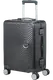 Mala de Cabine 55cm 4 Rodas em Alumínio Antracite - Soundbox Alu | American Tourister®
