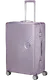 Mala de Viagem Grande 77cm 4 Rodas em Alumínio Lilás - Soundbox Alu | American Tourister®