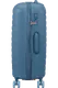 Mala de Viagem Média 67cm Expansível 4 Rodas Azul Aço - Neovibe | American Tourister®