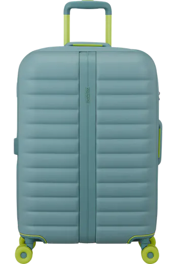 Mala de Viagem Média 67cm Expansível 4 Rodas Verde Menta Suave