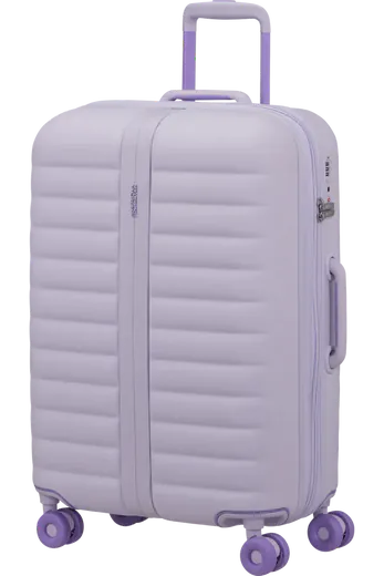 Mala de Viagem Média 67cm Expansível 4 Rodas Lilás