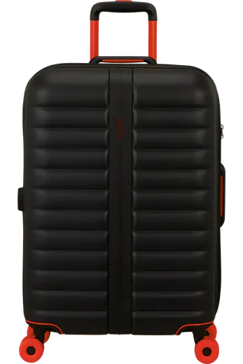 Mala de Viagem Média 67cm Expansível 4 Rodas Preto