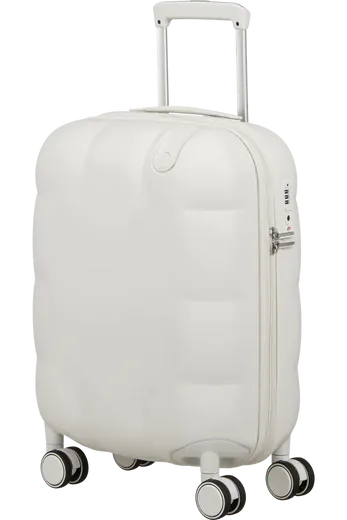 Mala de Cabine 55cm 4 Rodas Branco Nuvem