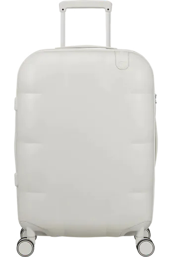 Mala de Viagem Média 67cm Expansível 4 Rodas Branco Nuvem 