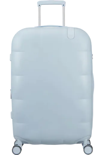 Mala de Viagem Grande 77cm Expansível 4 Rodas Azul Suave 