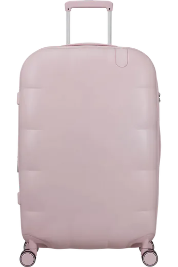 Mala de Viagem Grande 77cm Expansível 4 Rodas Rosa Nuvem 