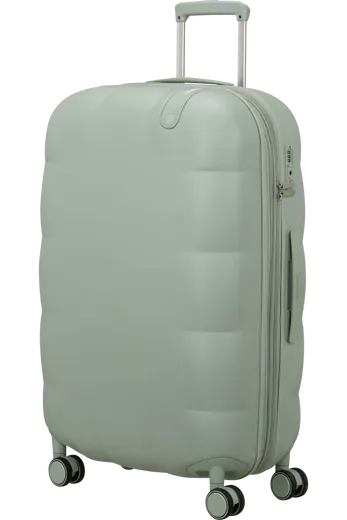Mala de Viagem Grande 77cm Expansível 4 Rodas Verde Sálvia