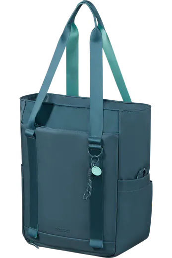 Bolsa Tote Para Portátil 14.1 Azul-Petróleo 