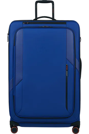 Mala de Viagem Extragrande 84cm Expansível 4 Rodas Azul Elétrico