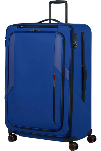 Mala de Viagem Extragrande 84cm Expansível 4 Rodas Azul Elétrico