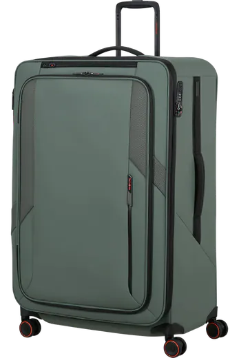 Mala de Viagem Extragrande 84cm Expansível 4 Rodas Verde Sálvia