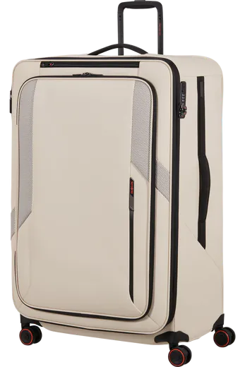 Mala de Viagem Extragrande 84cm Expansível 4 Rodas Areia
