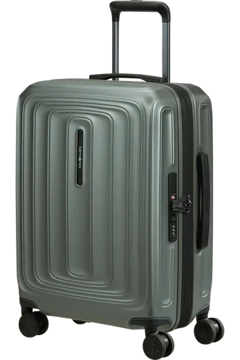 Mala de Cabine 55cm Expansível 4 Rodas Caqui Mate