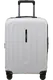 Mala de Cabine 55cm Expansível 4 Rodas Branco Metálico